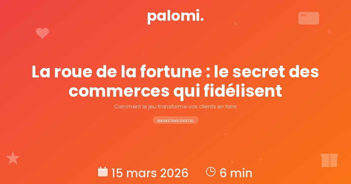 Gamification en commerce : comment la roue de la fortune booste la fidélisation